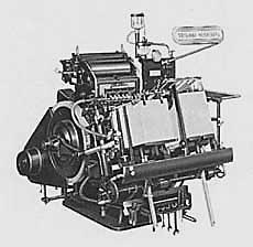 Buchdruckmaschine Tiegel